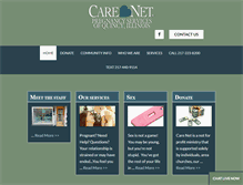 Tablet Screenshot of carenetquincy.com